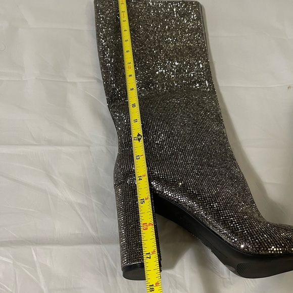 Inc international concepts women’s pewter crystal boots size 7 - Picture 9 of 10